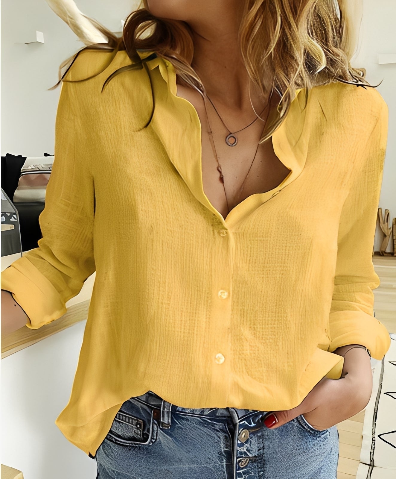 Sandra – Damen Langarmshirt – Locker und bequem
