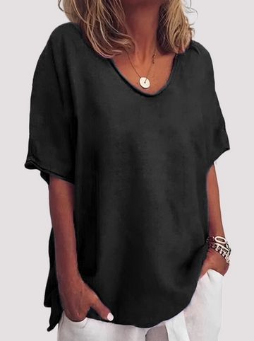 Joanne - Legere, weit geschnittene Damenbluse