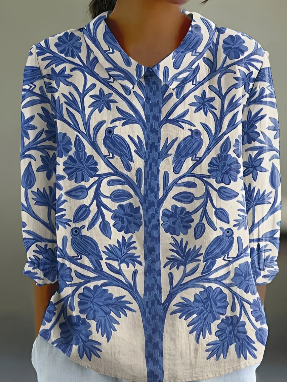 Alfie - Stylisches, locker geschnittenes Damen-Shirt mit Druck