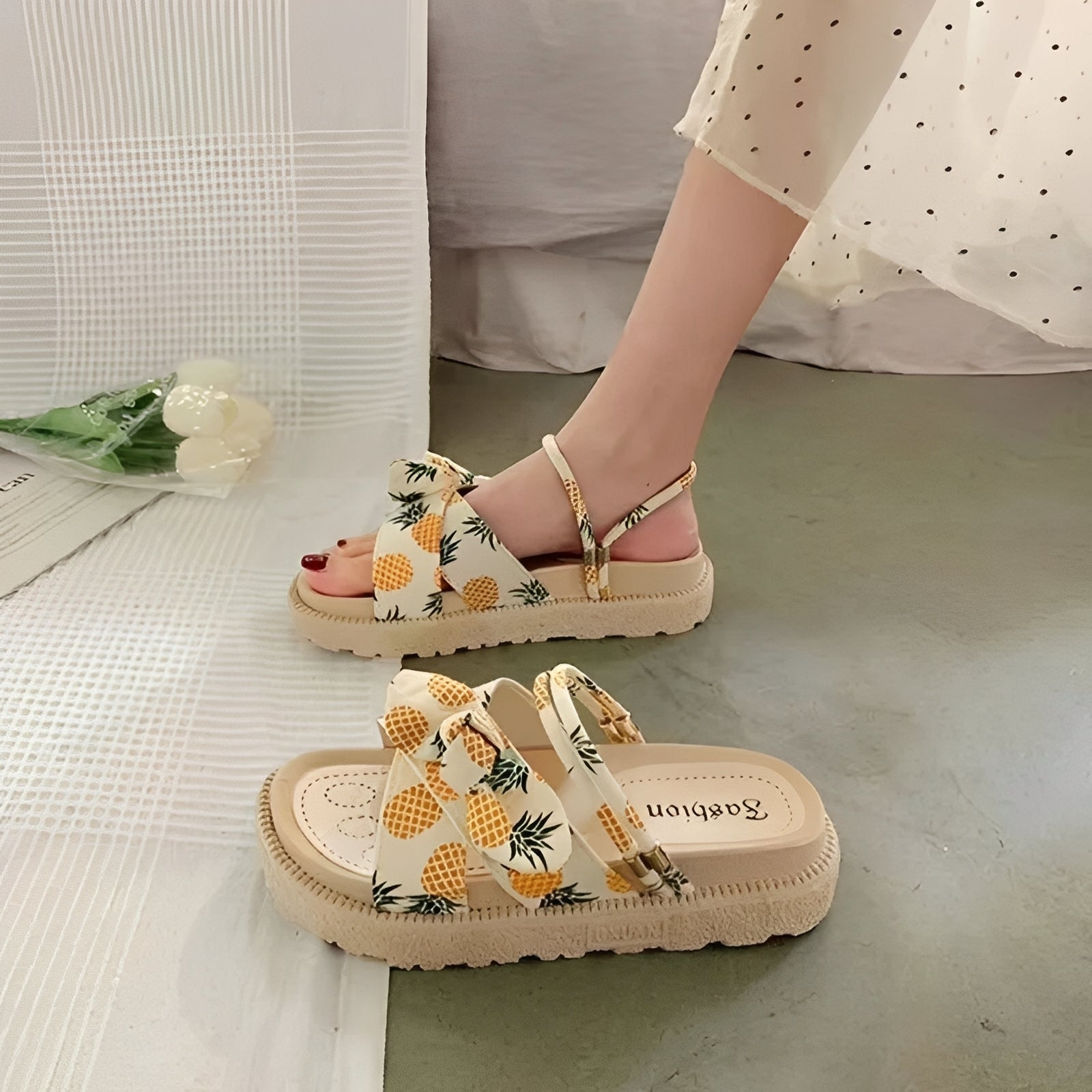 Sammy – Damensandalen – für schicke Spaziergänge