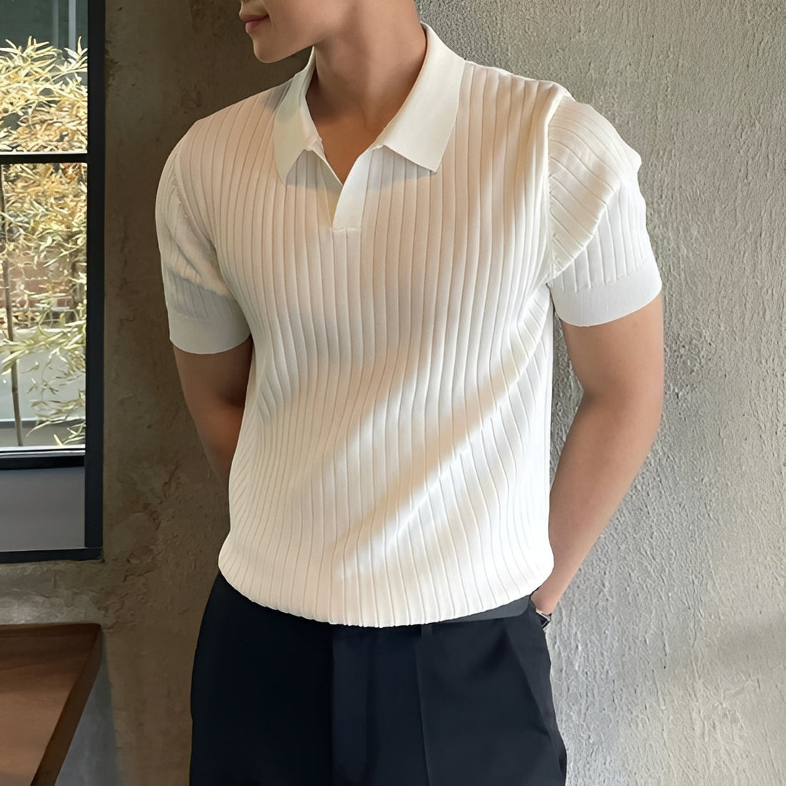 Melvin - Lässiges Kurzarm-Poloshirt für Herren