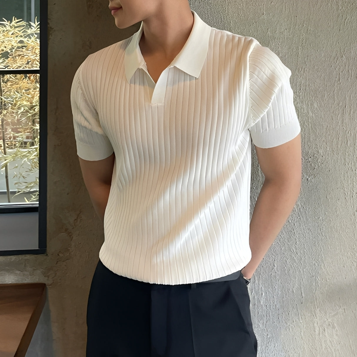 Melvin - Lässiges Kurzarm-Poloshirt für Herren