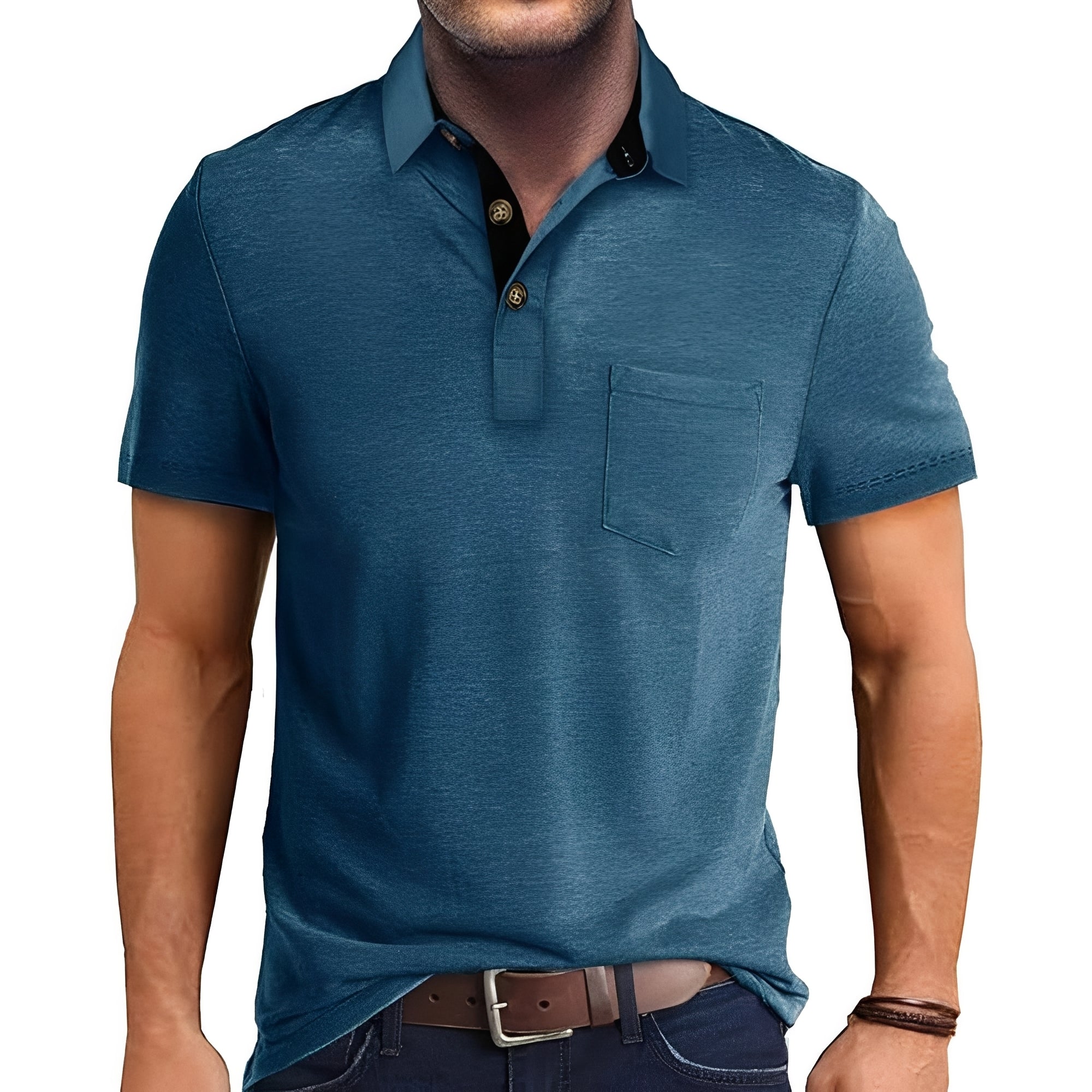 Hobbs - Freizeit-Poloshirt mit kurzen Ärmeln