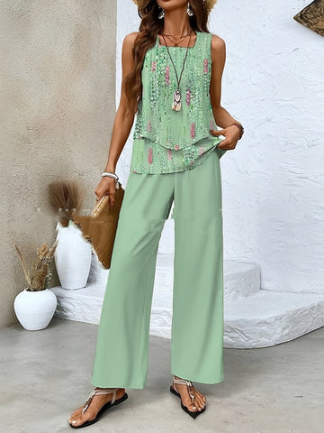 Jesse - Stilvolles, fließendes Damen-Outfit-Set
