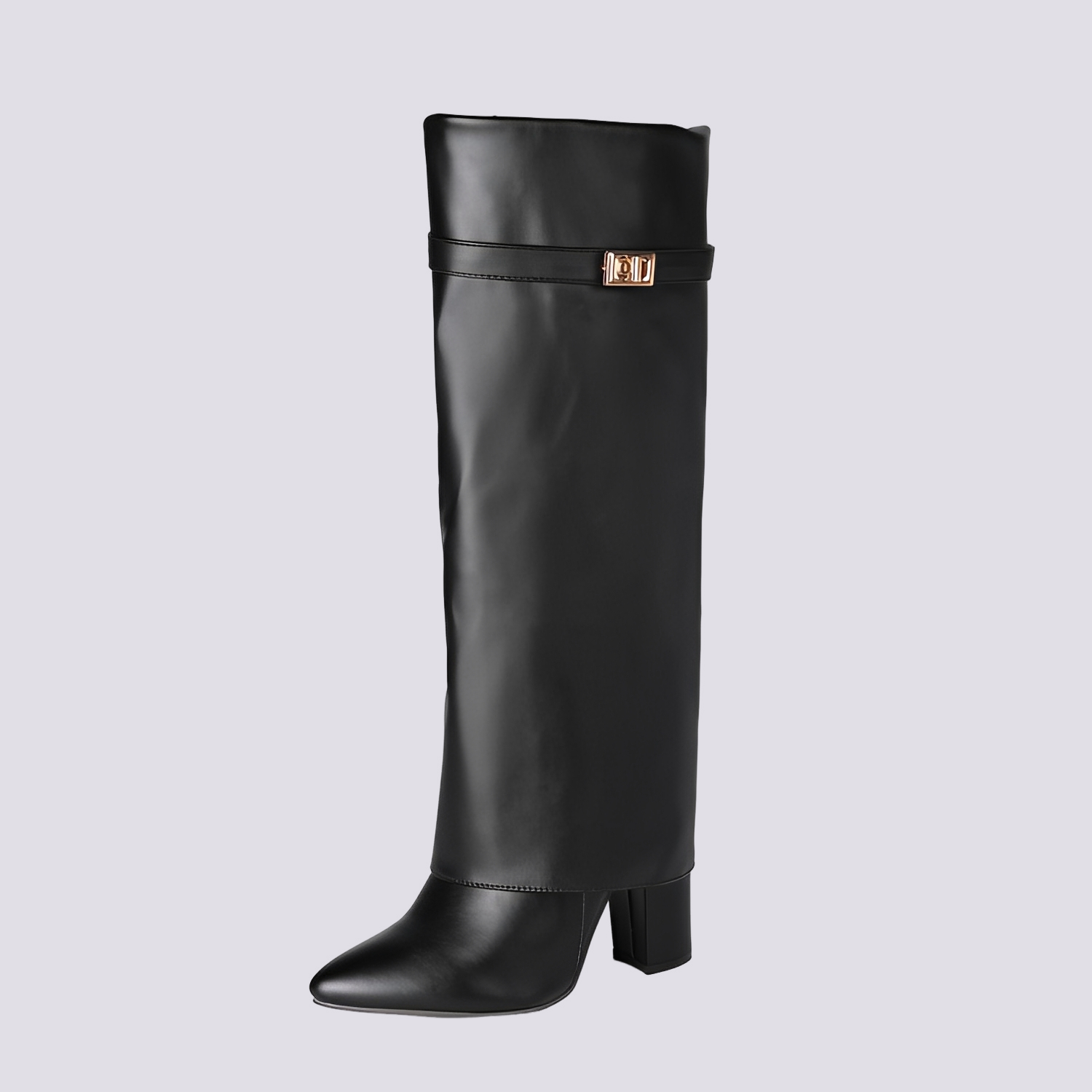 Jacqueline - Elegante Stiefel mit Blockabsatz