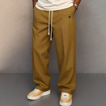 Conor - Lässige Hose für Herren mit geradem Schnitt und Kordelzug