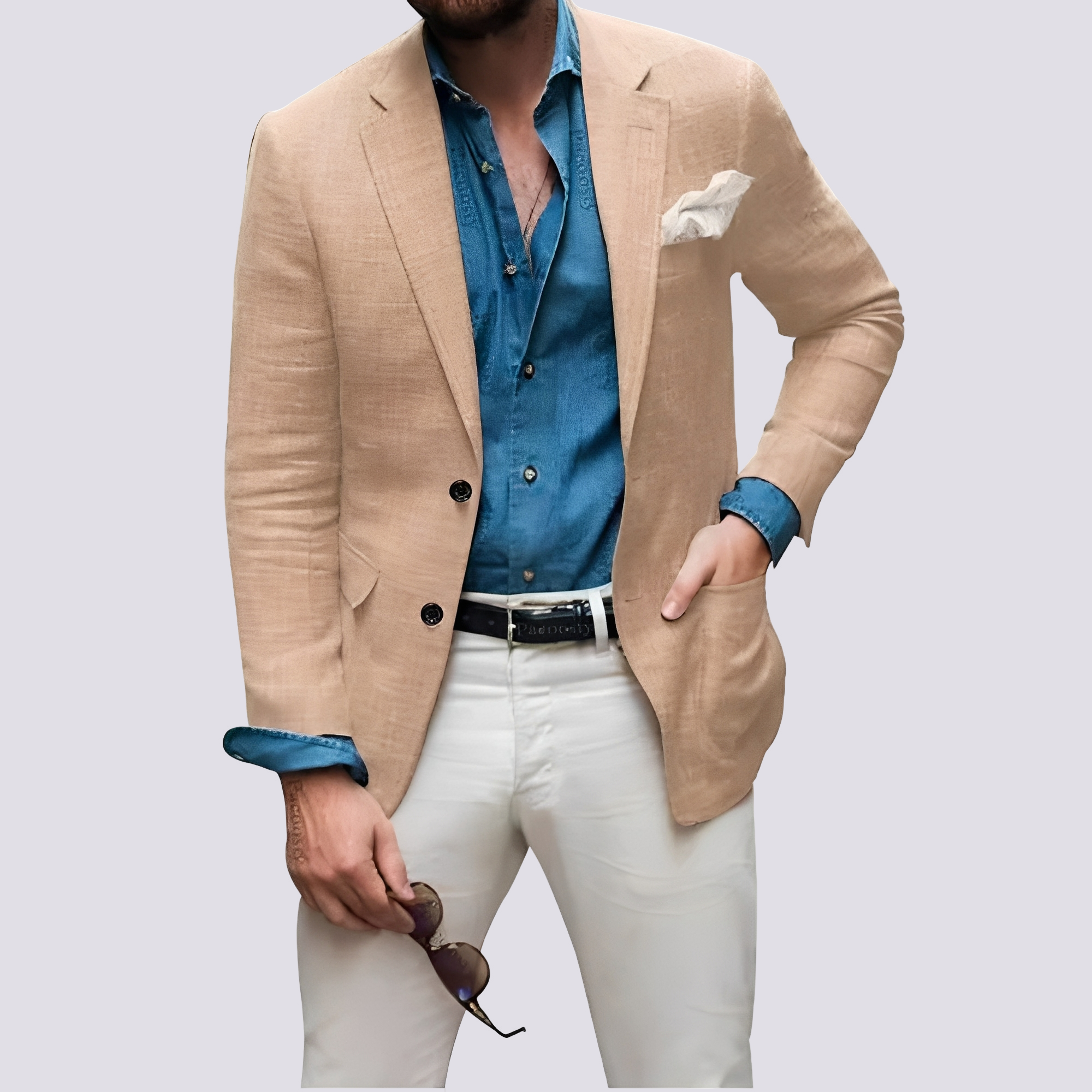 Glenn - Eleganter Herrenblazer mit Knöpfen