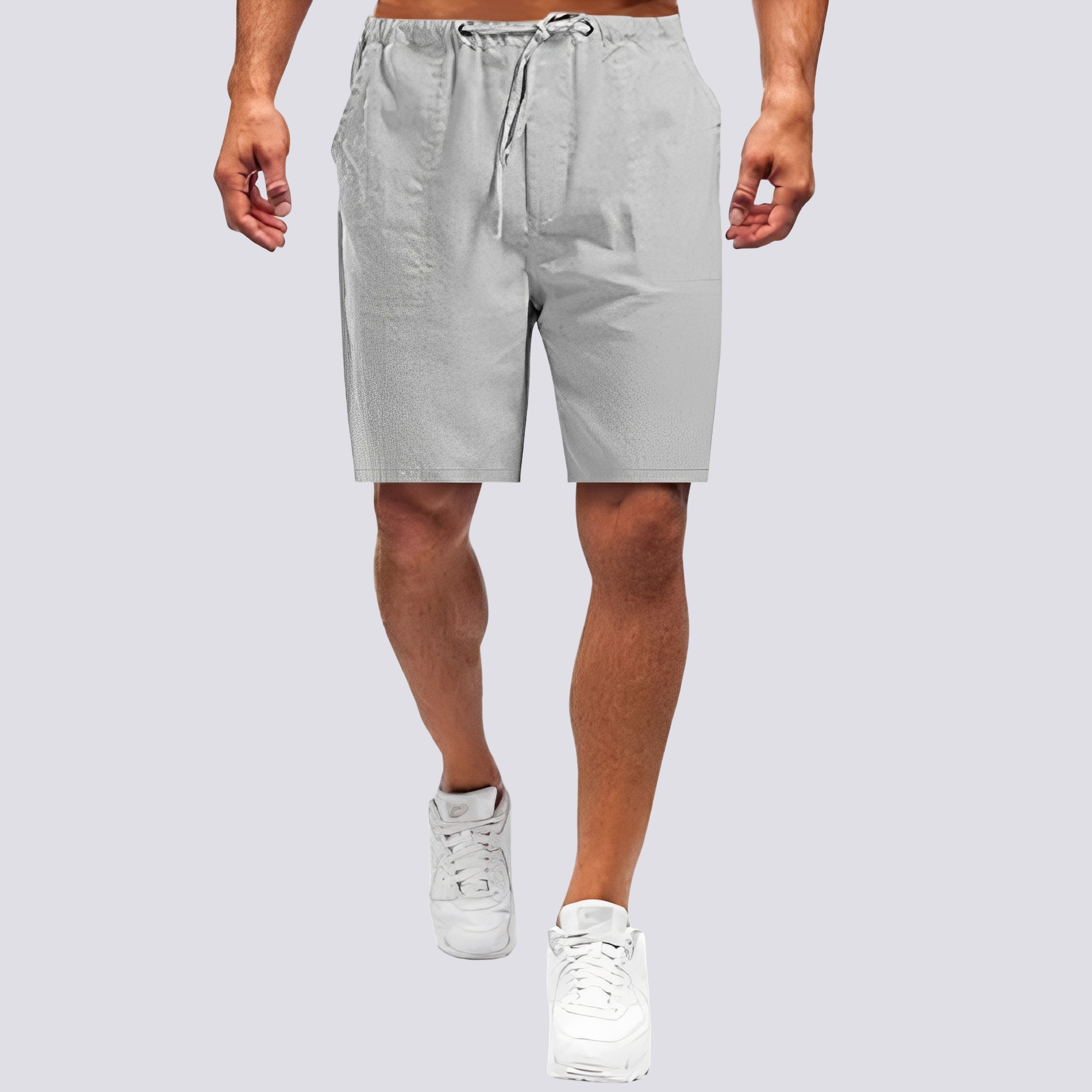 Lucas - Bequeme gerade geschnittene Shorts
