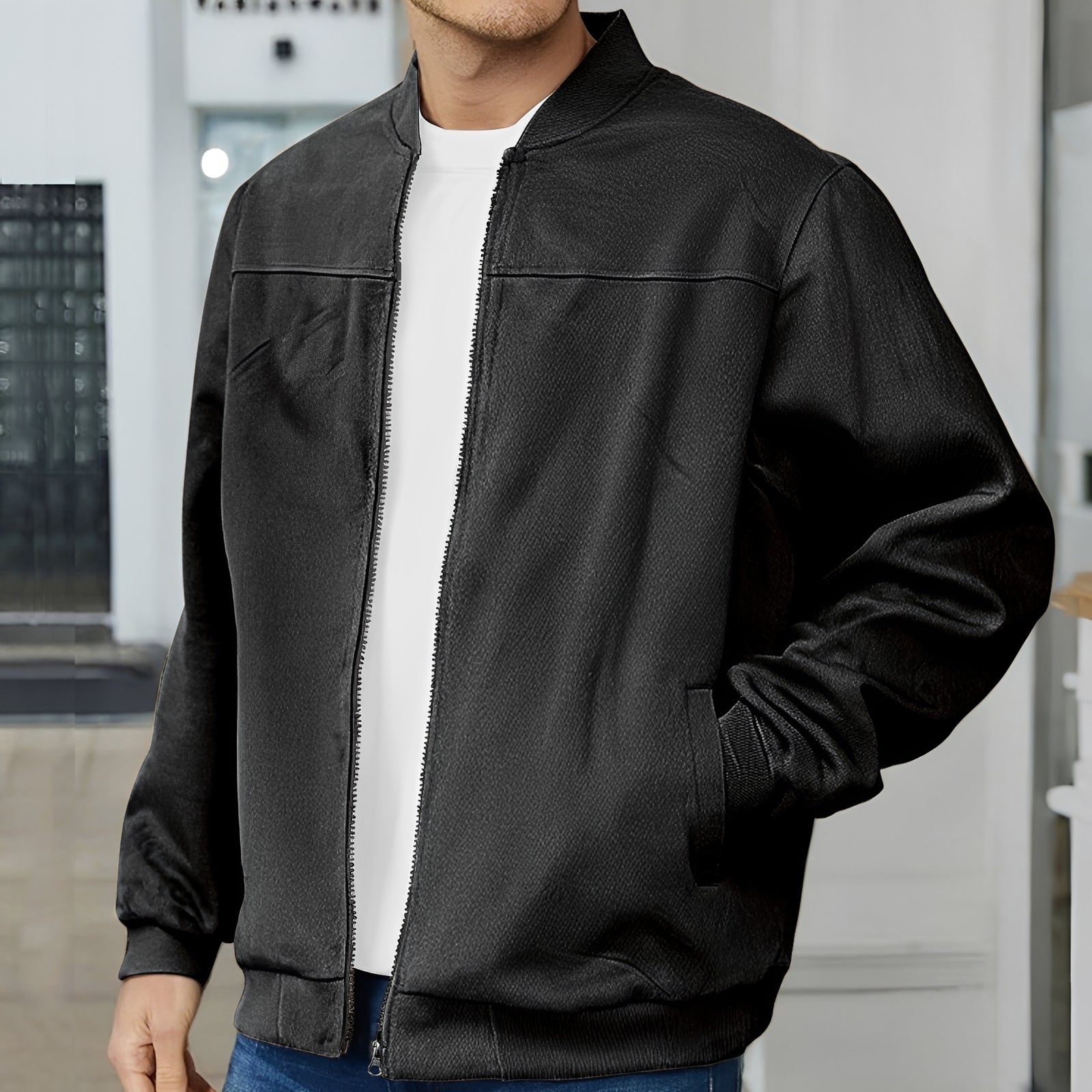 Aiden – Herren-Bomberjacke – Freizeitkleidung