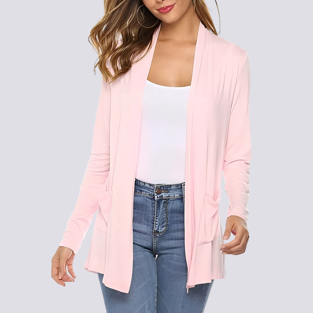 Bertha - Bequeme Langarm-Jacke