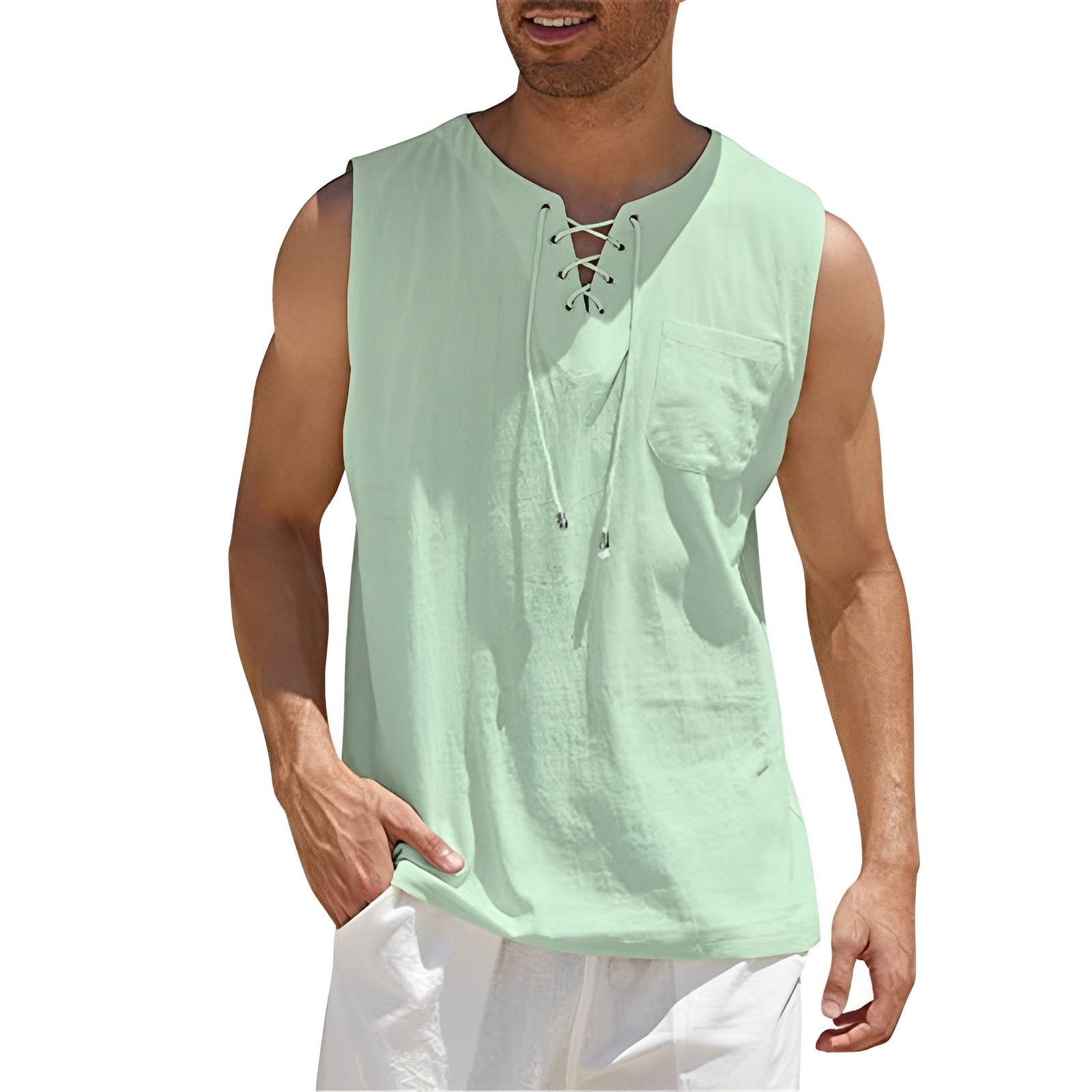 Alexia - Komfortables, ärmelloses Tanktop für Herren