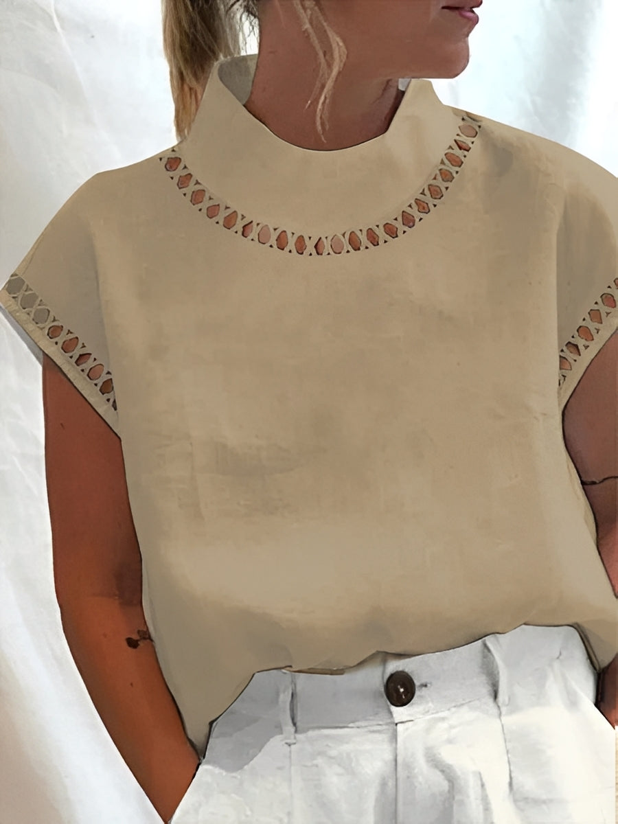 Nannie - Elegantes Damen-Top mit Ausschnitt