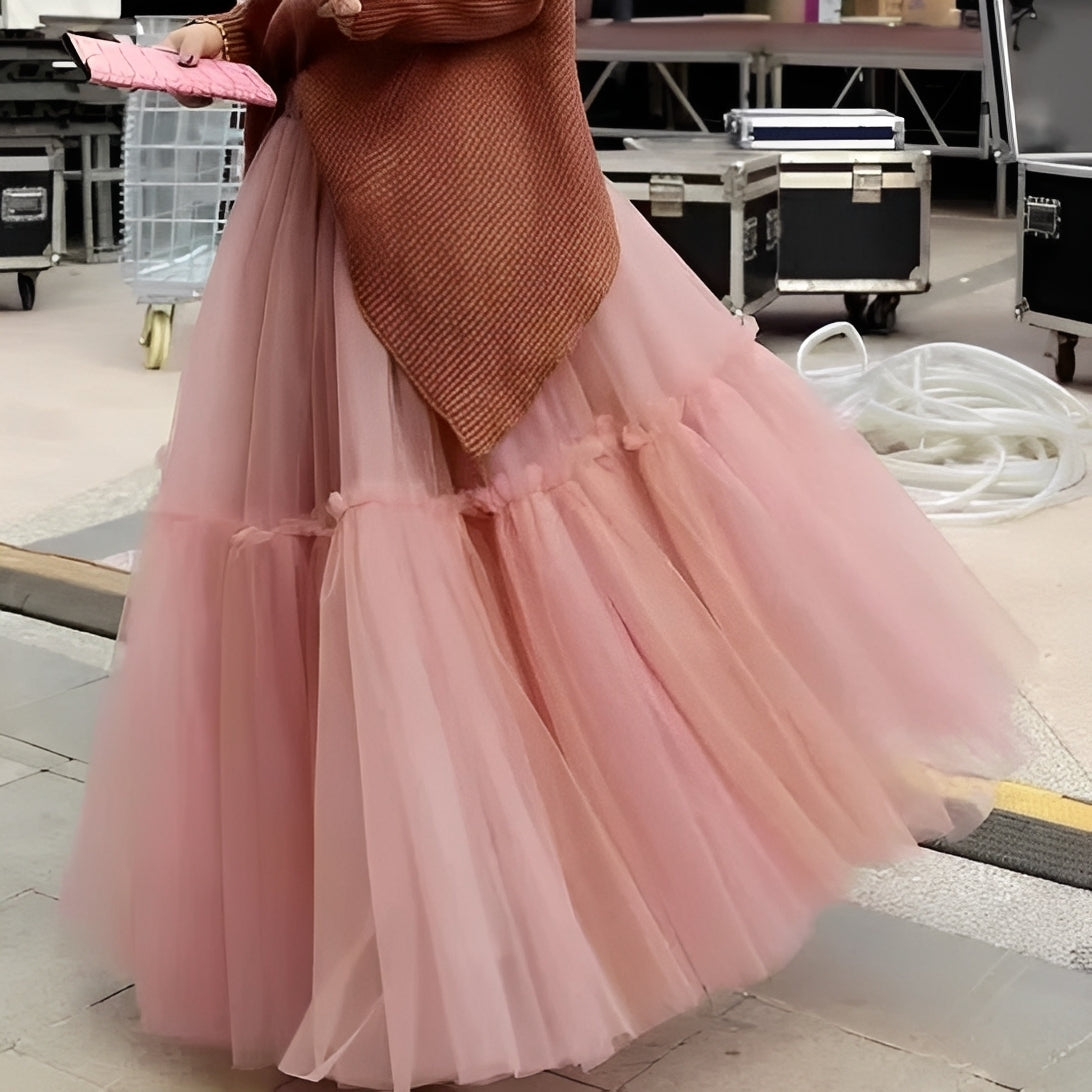 Madeline - Eleganter Damenrock mit Rüschen