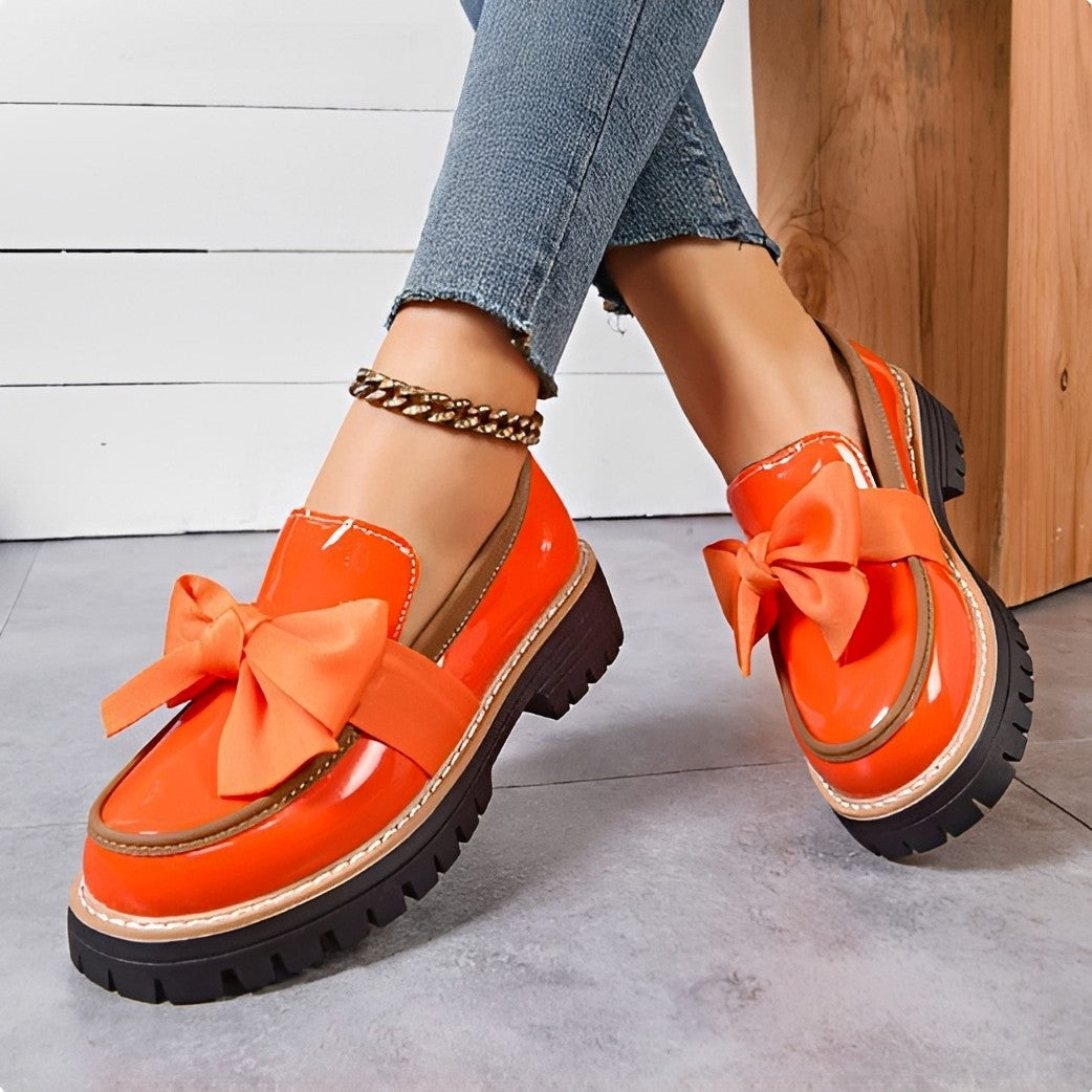 Miley - Modische Loafer mit Schleifendetail