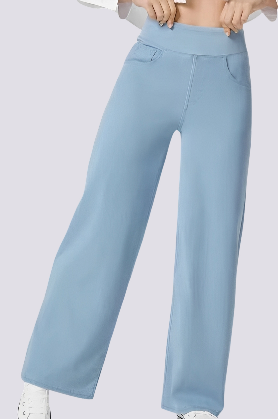 Carrie - Elegante Hose mit Hohem Bund