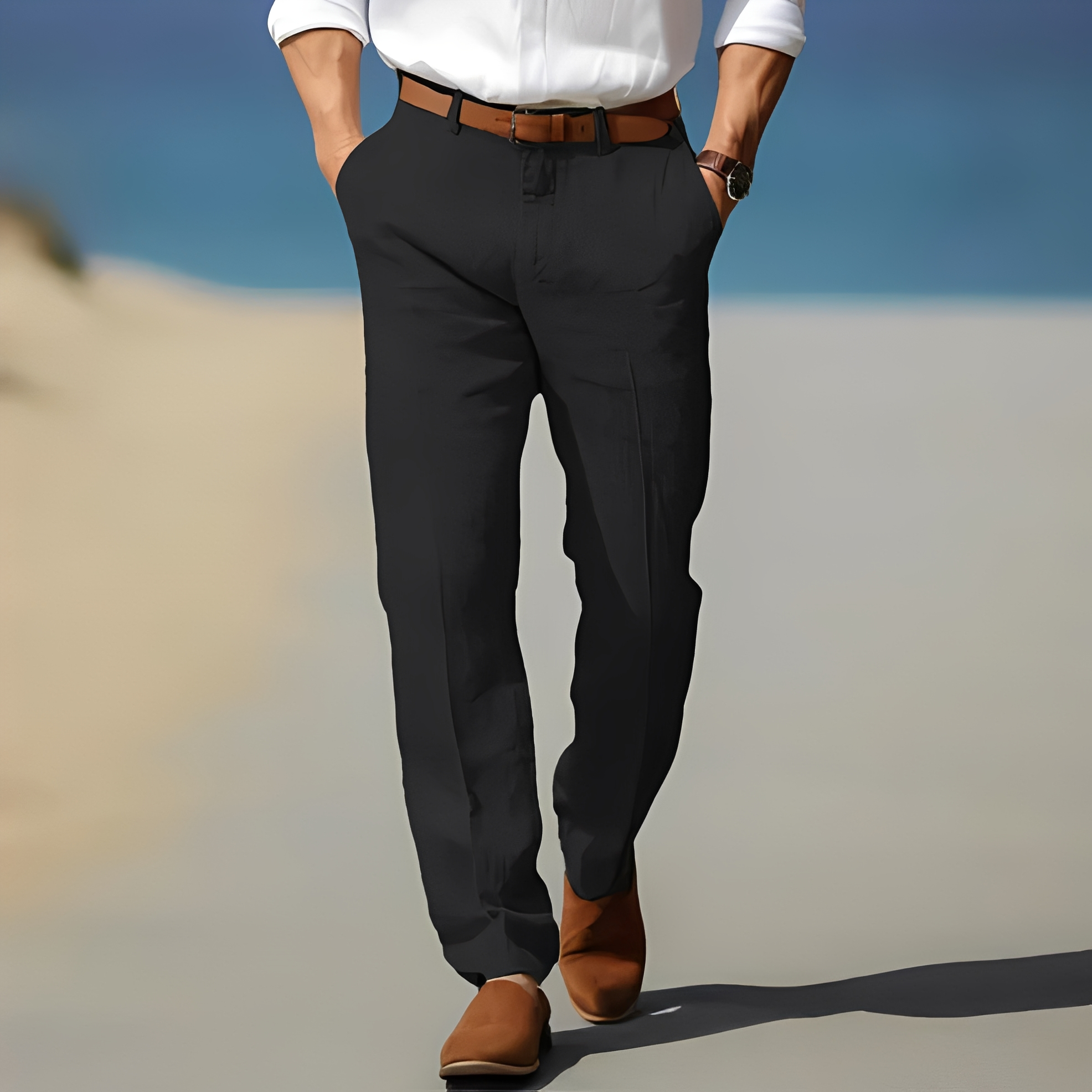 Kyle - Komfortable Herren-Knöchelhose