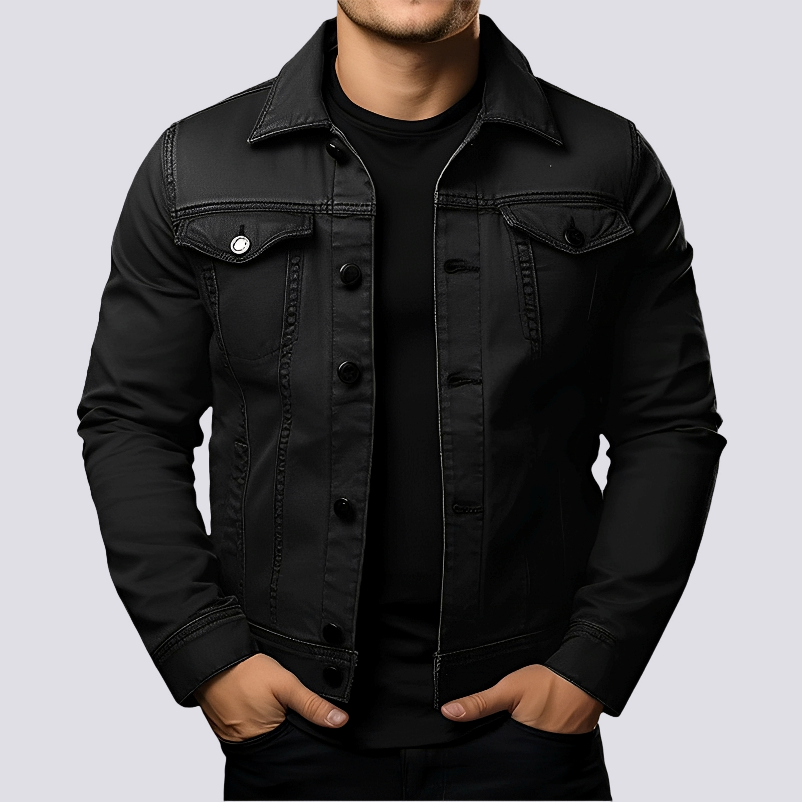 Layton - Freizeit-Jeansjacke für Herren