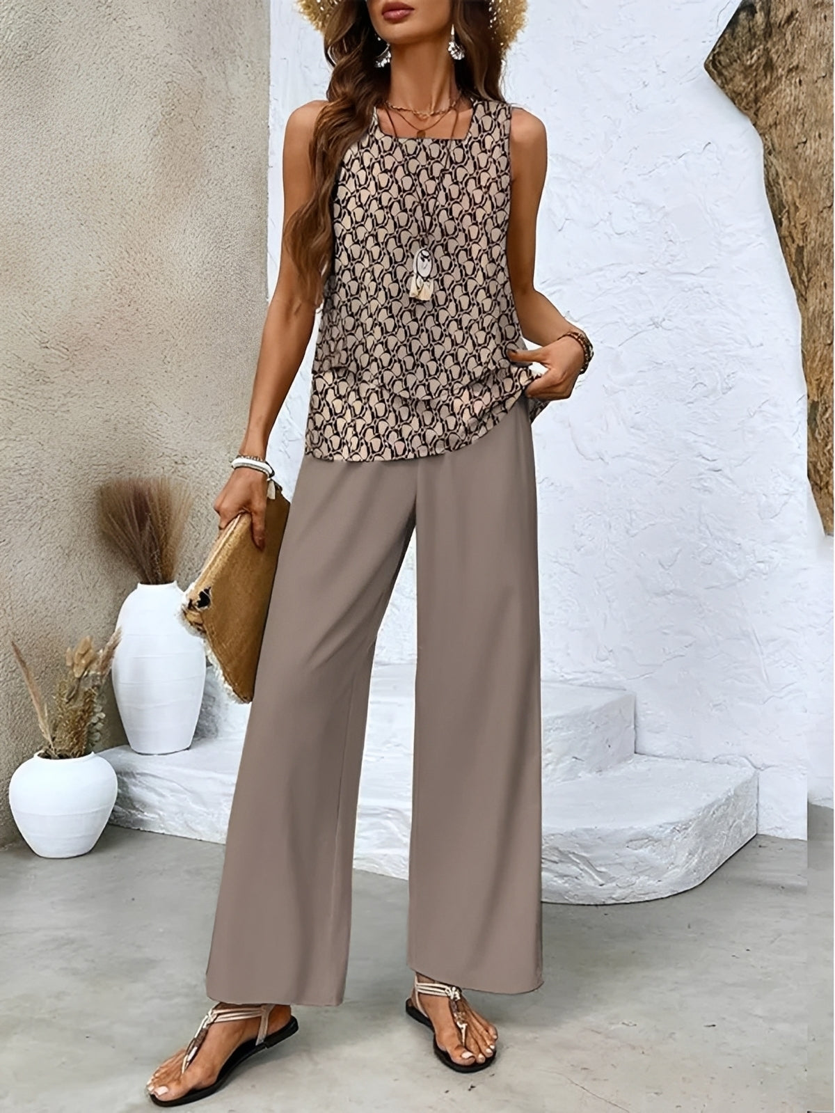 Jesse - Stilvolles, fließendes Damen-Outfit-Set