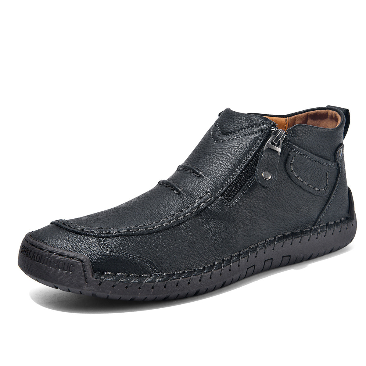 Robbie - Stilvolle Herren-Stiefeletten mit Reißverschluss