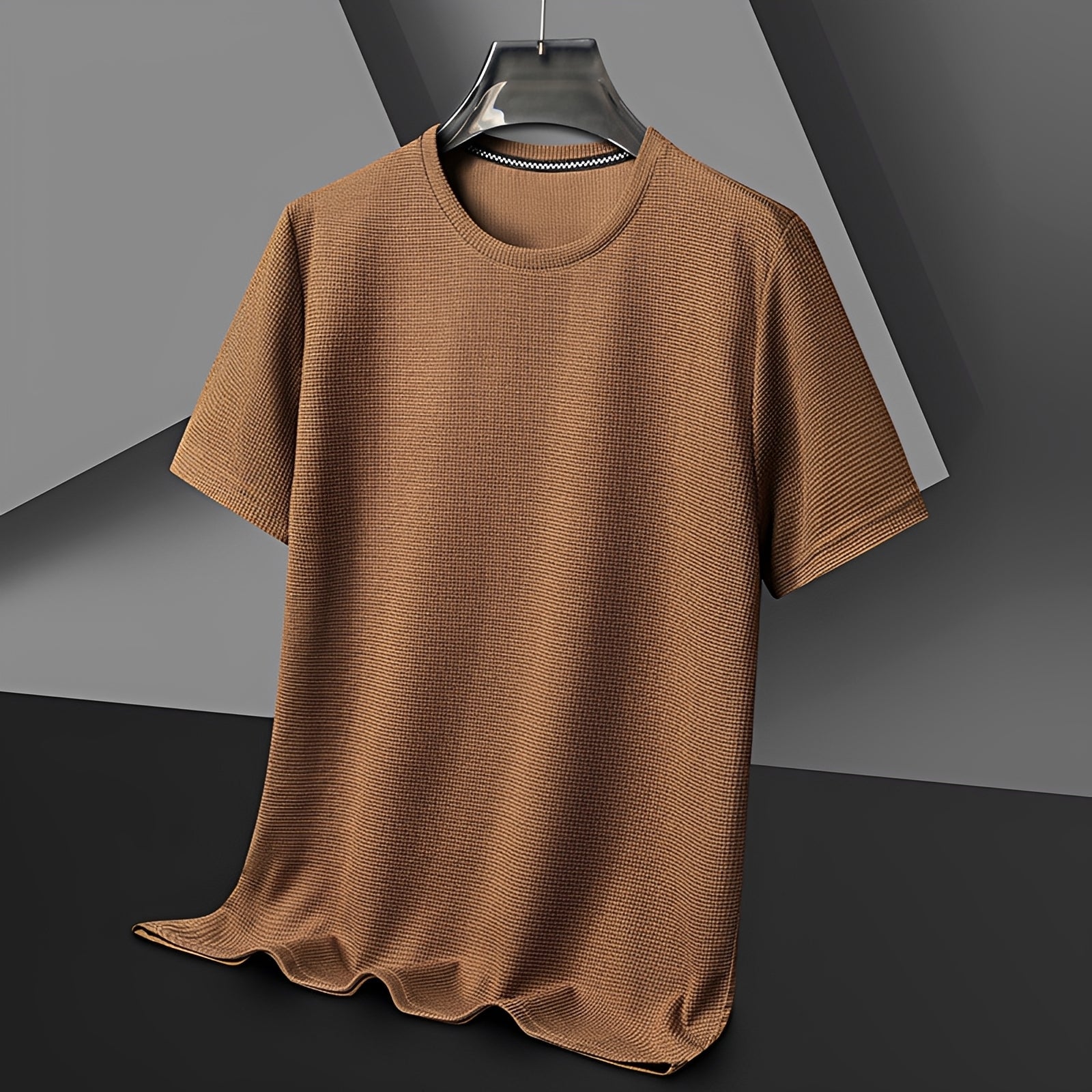 Jed - Lässiges Waffel-T-Shirt