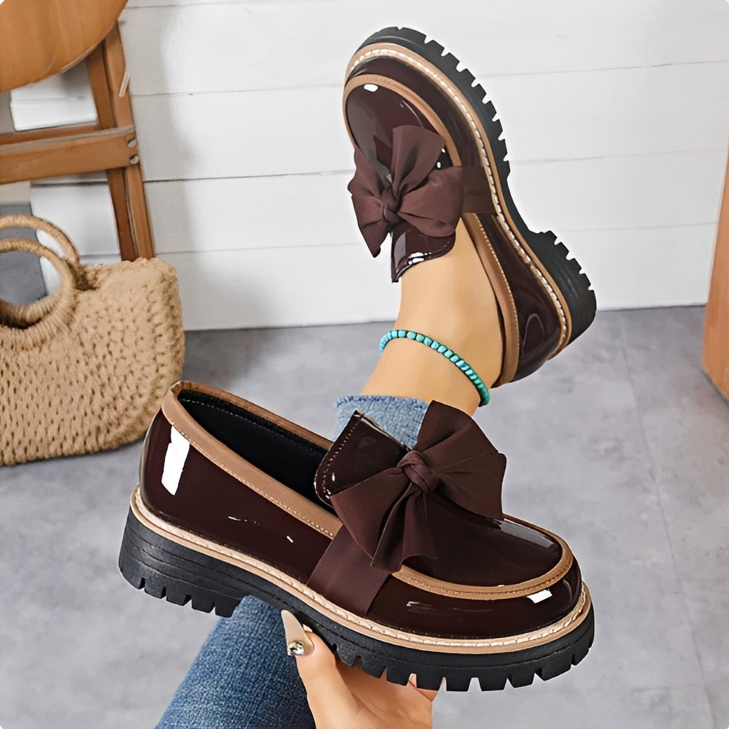 Miley - Modische Loafer mit Schleifendetail