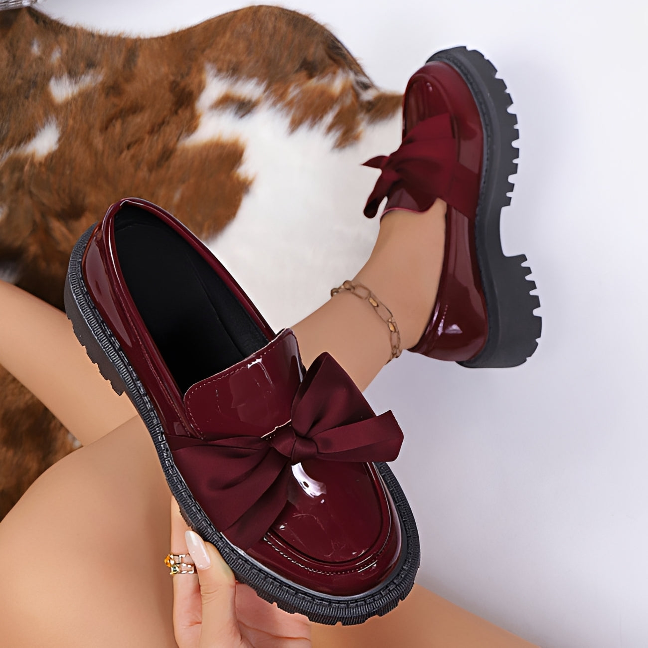 Yasir - Schicke Loafer mit Schleife