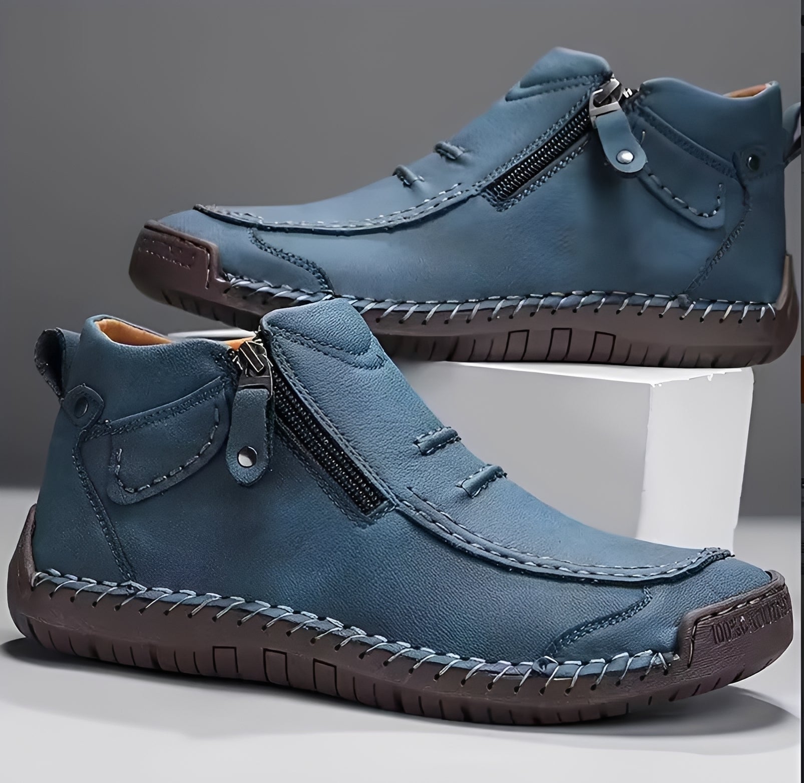 David - Elegante Stiefel mit Reißverschluss