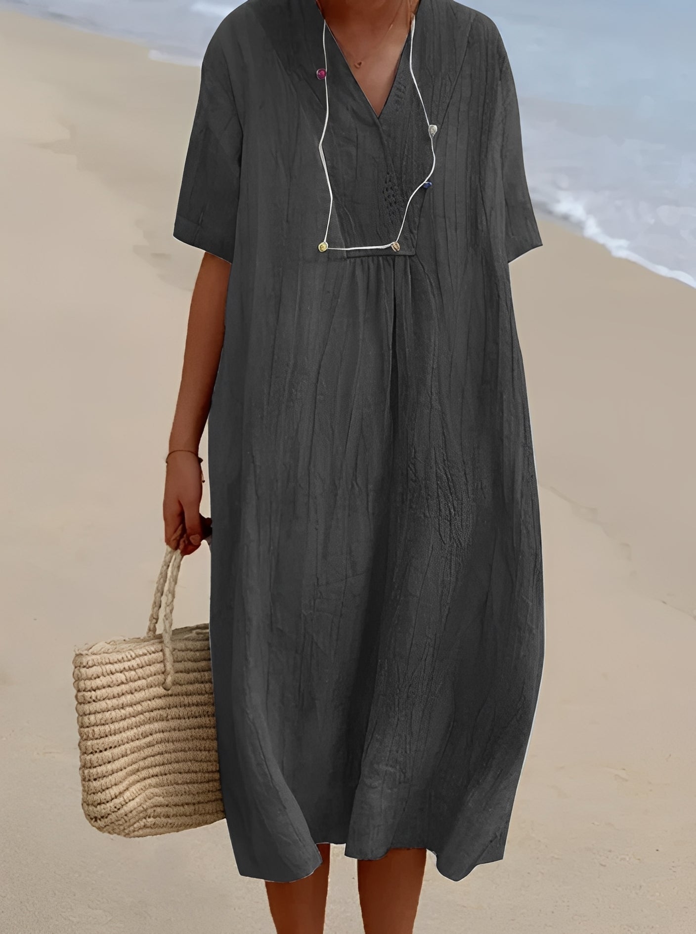Abigail - Komfortables, locker geschnittenes Damenkleid