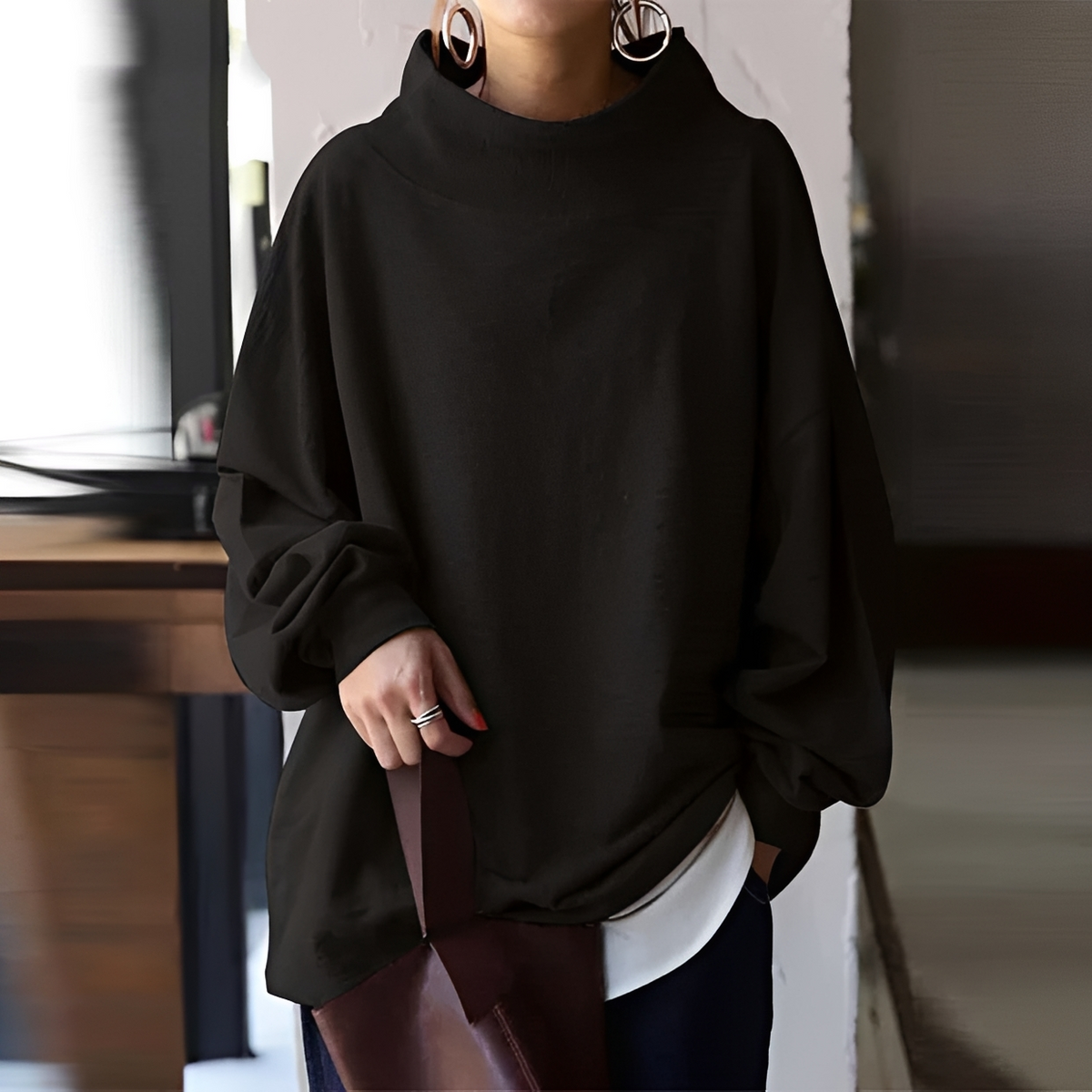 Tatyana - Moderner und gemütlicher Pullover