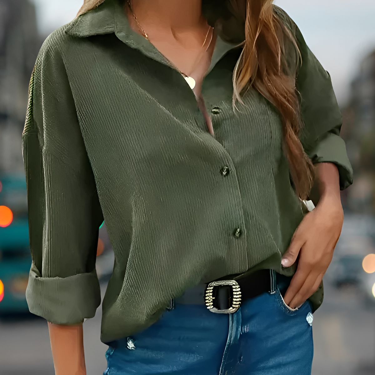 Wendela - Elegante Bluse mit entspannter Passform