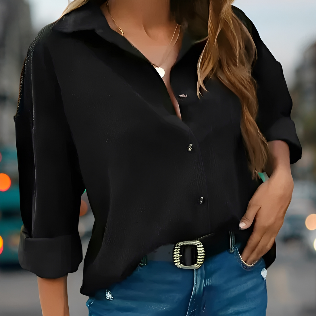 Wendela - Elegante Bluse mit entspannter Passform