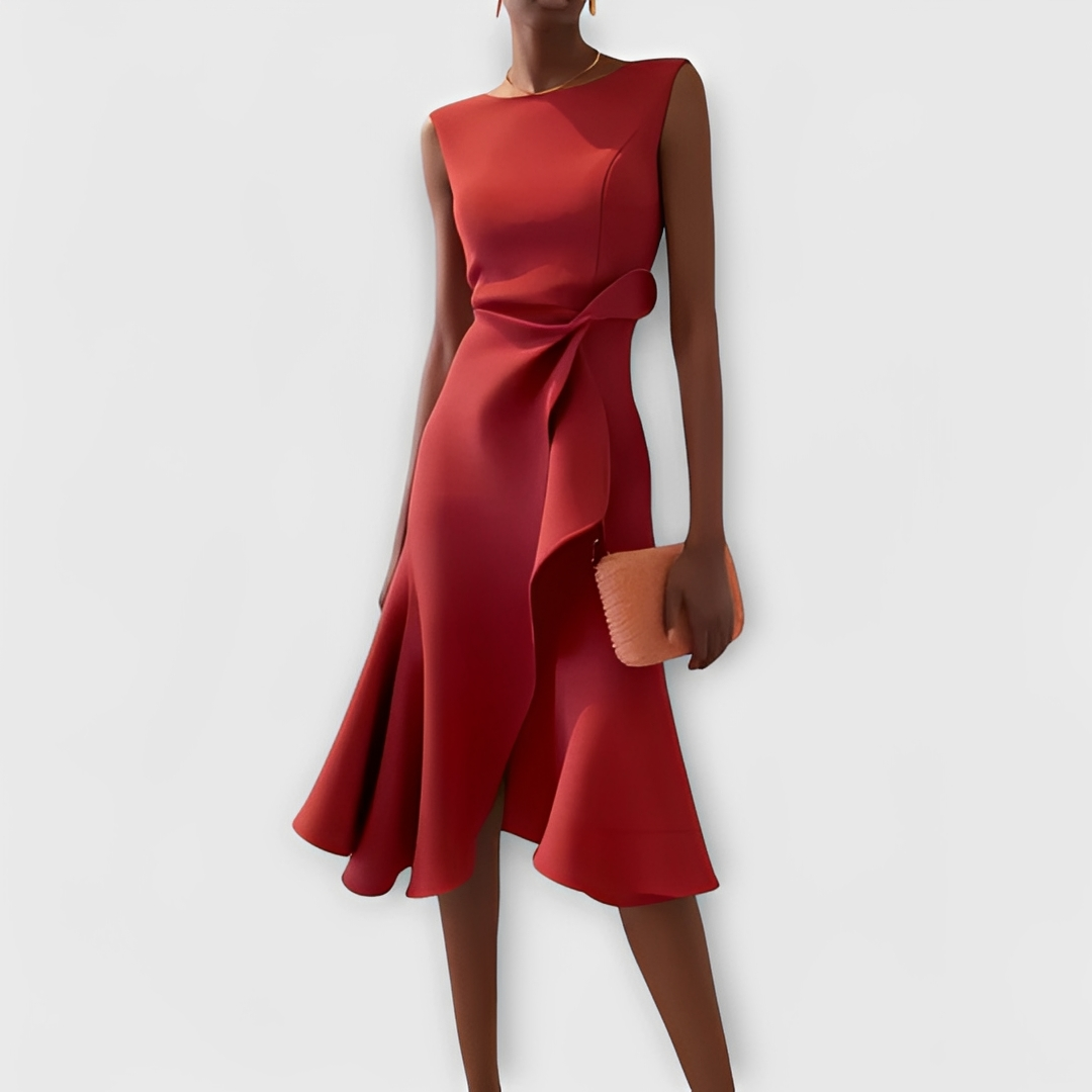 Ariane - Elegantes Midi-Kleid