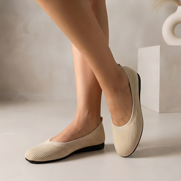 Jessy - Elegante Damen-Ballerinas mit runder Kappe