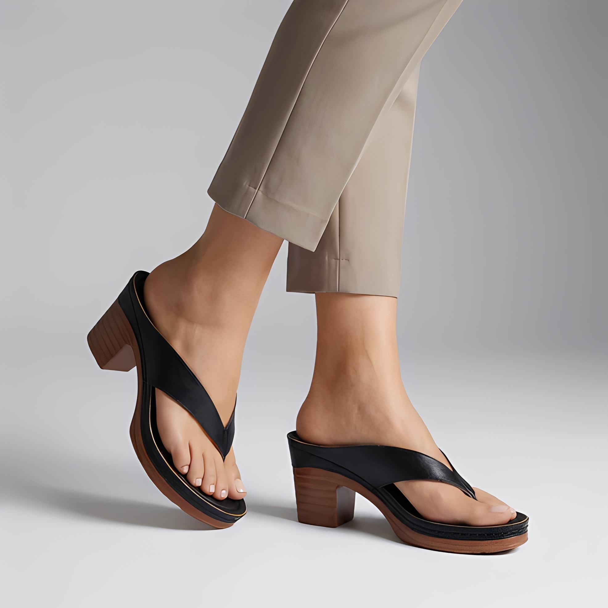 Erma - Trendige Damensandalen mit Absatz