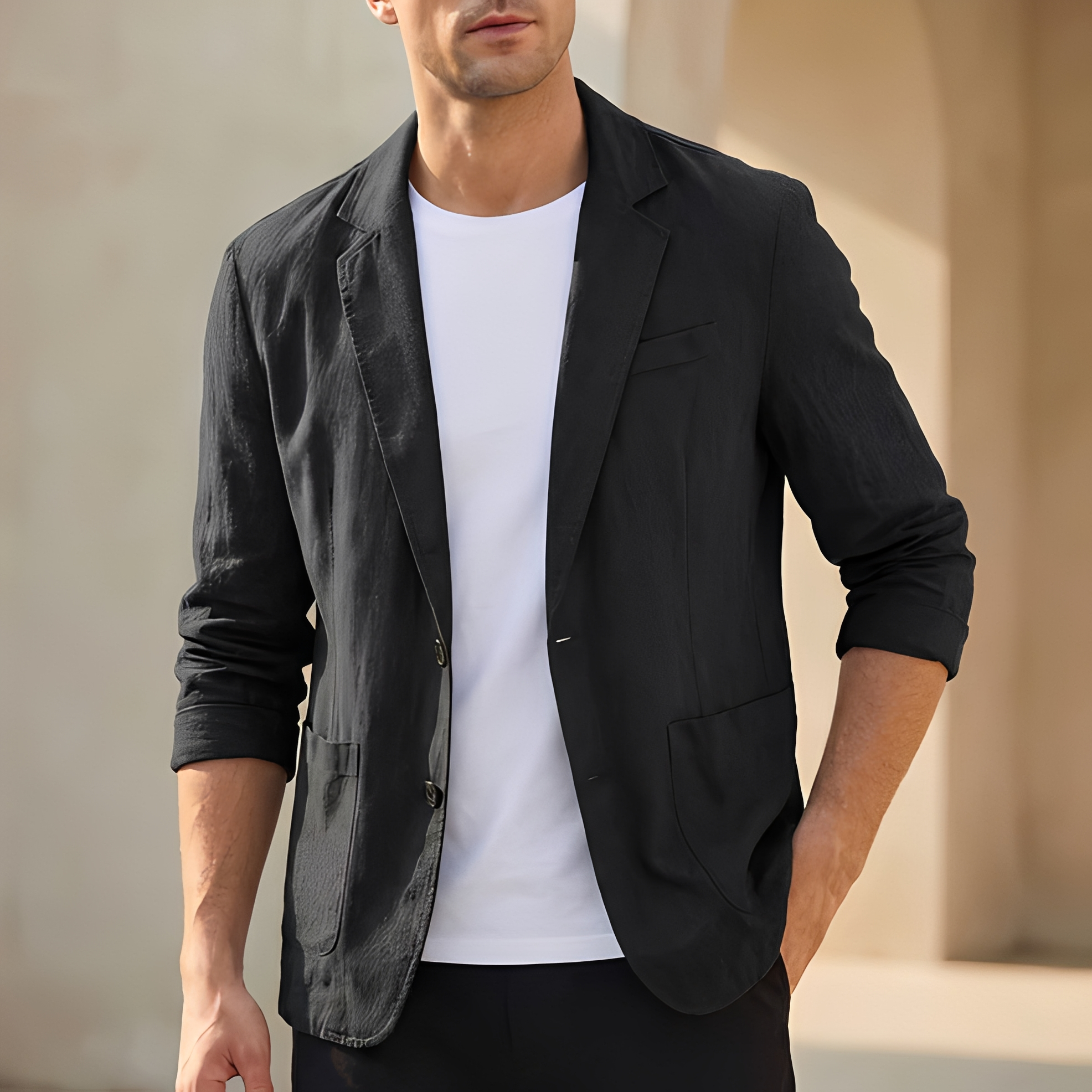 Gylle - Herren Sommerblazer im lockeren Stil