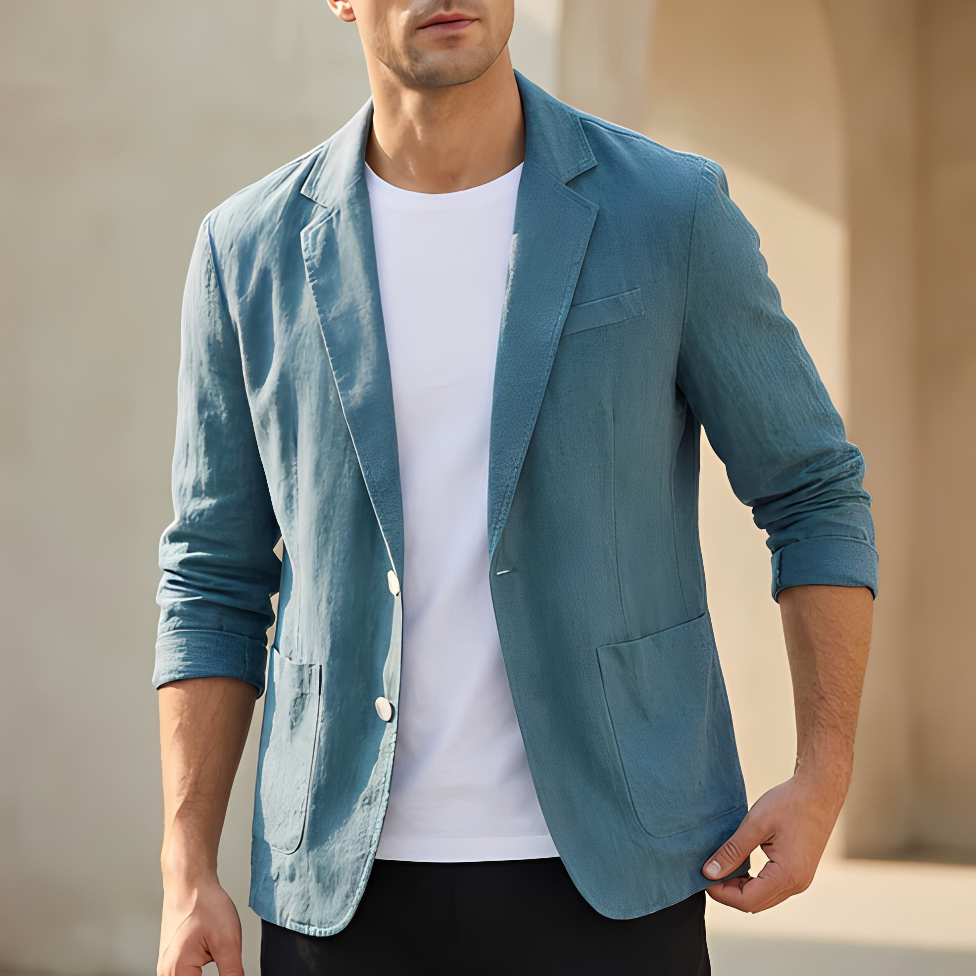 Gylle - Herren Sommerblazer im lockeren Stil
