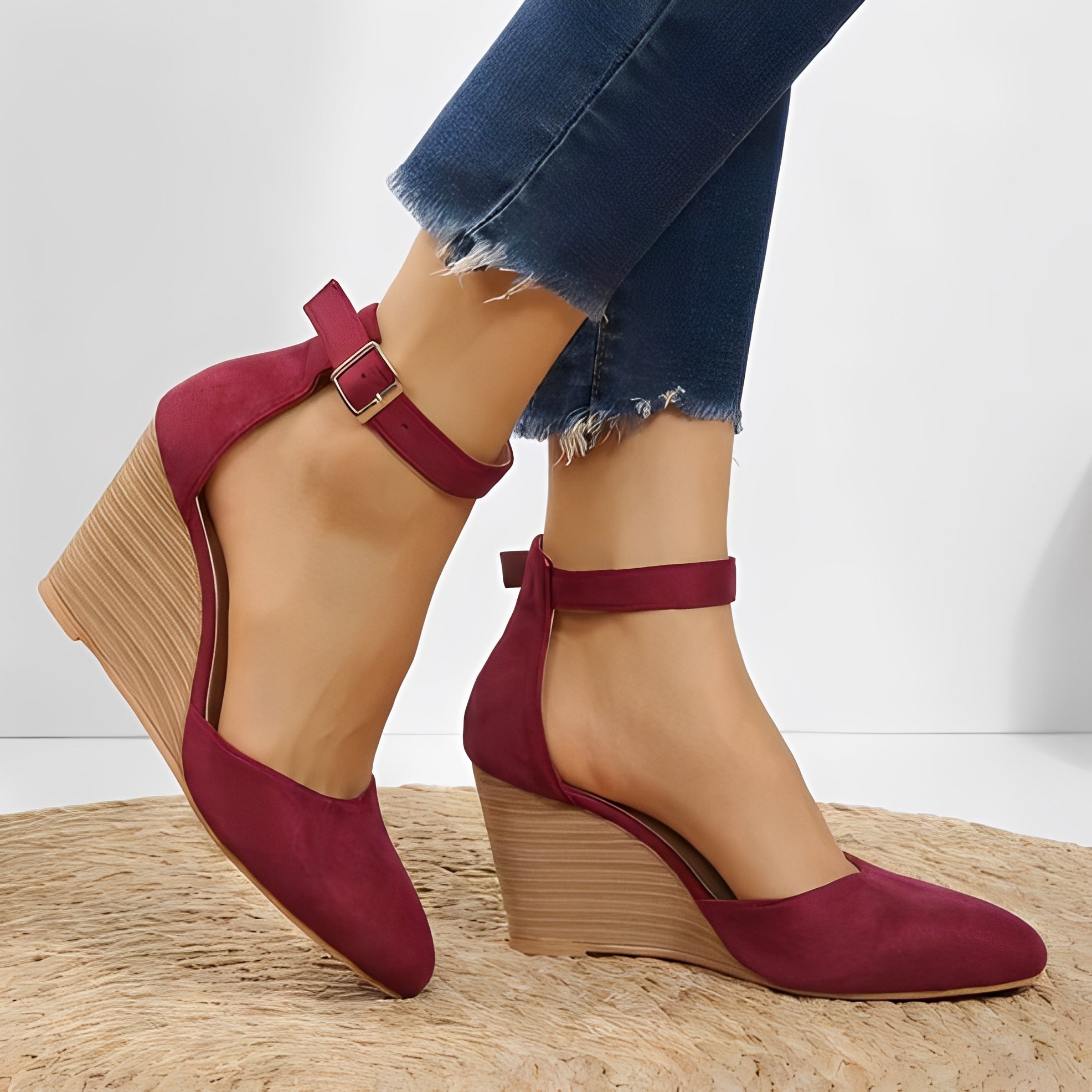 Cristina - Damen-Spitzsandale: Elegant und aktuell