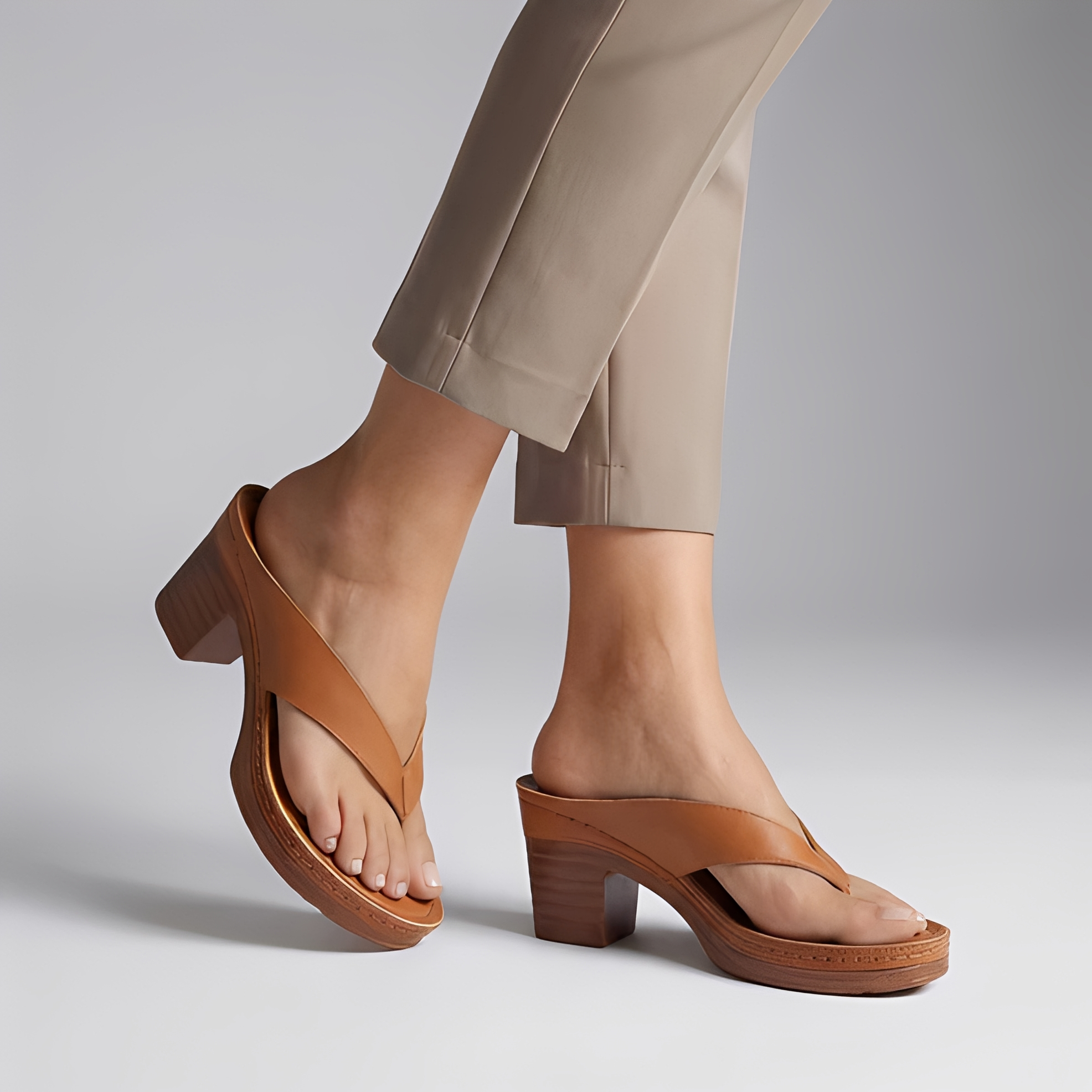 Erma - Trendige Damensandalen mit Absatz