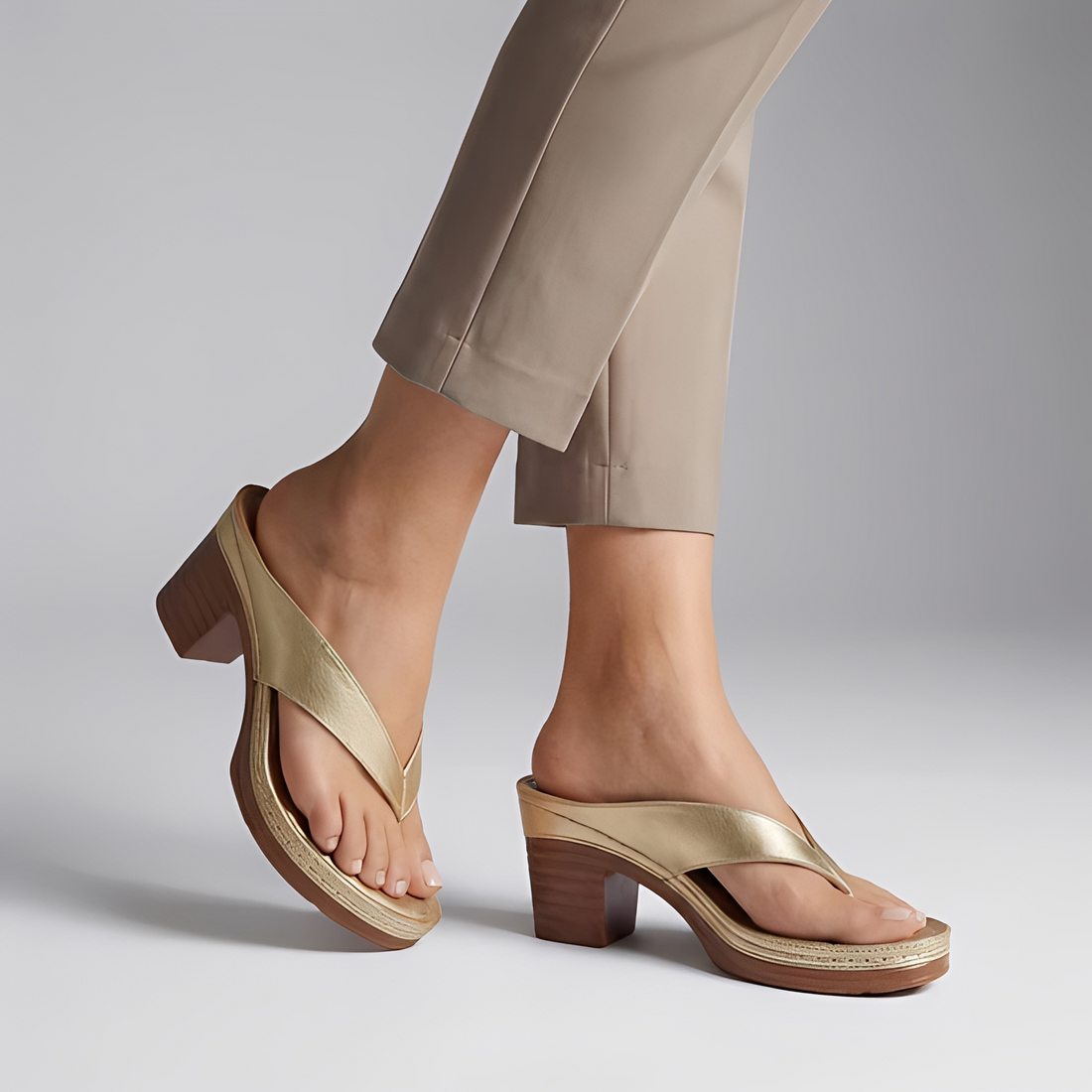 Erma - Trendige Damensandalen mit Absatz