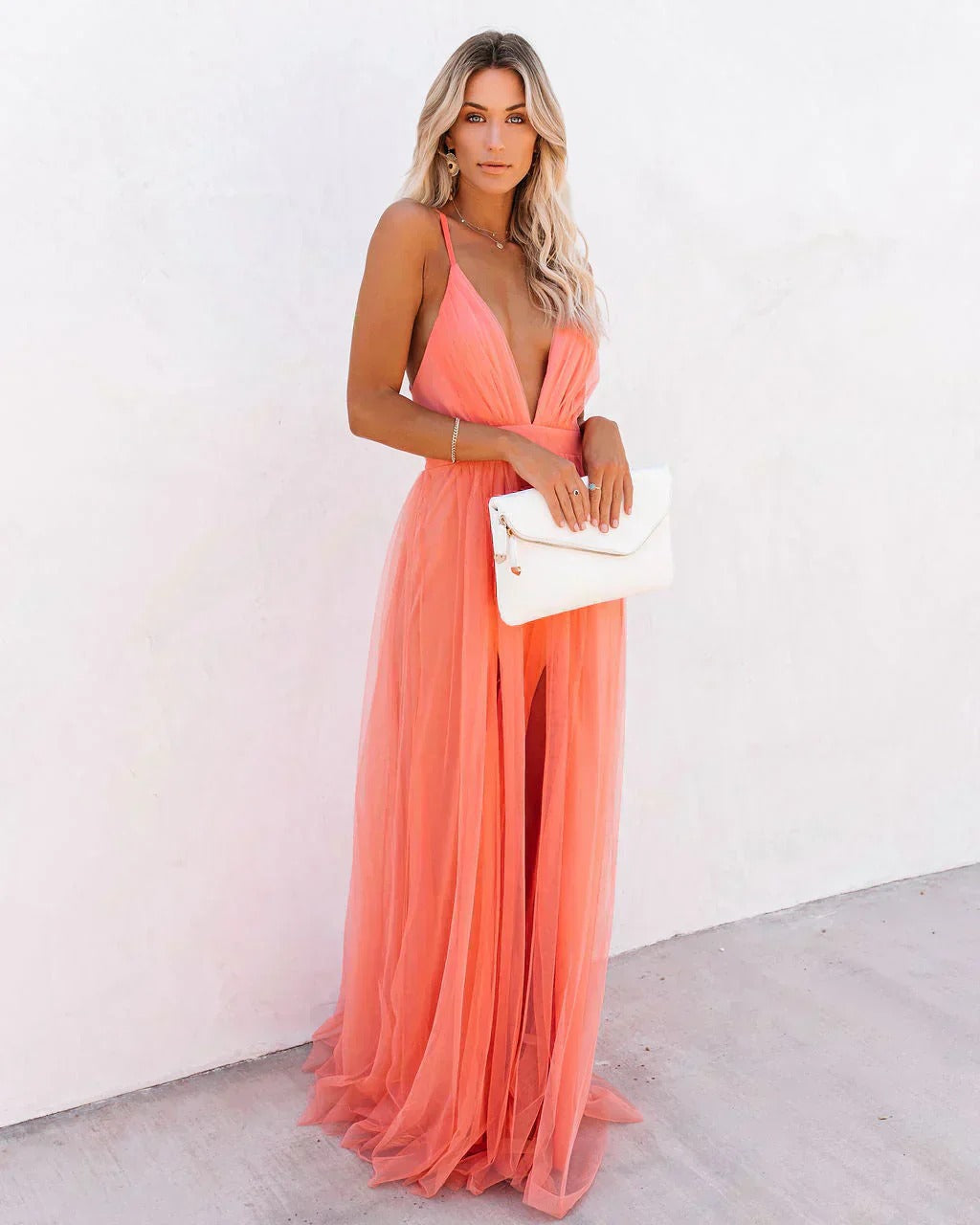 Aliza - Elegantes langes Kleid