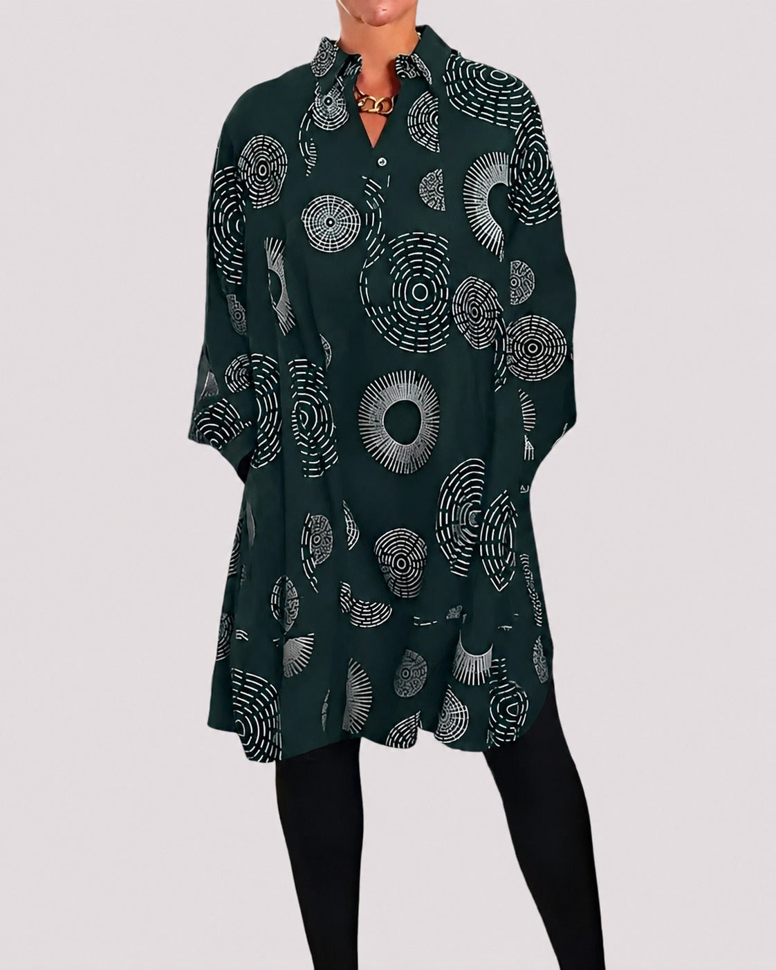Lacie - Legeres Kleid mit Kragendetail
