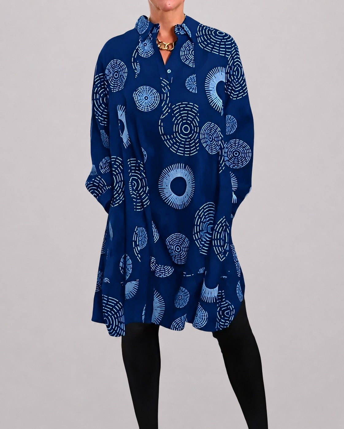 Lacie - Legeres Kleid mit Kragendetail