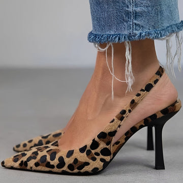 Anish - Stylische bedruckte Sandalen mit Absatz