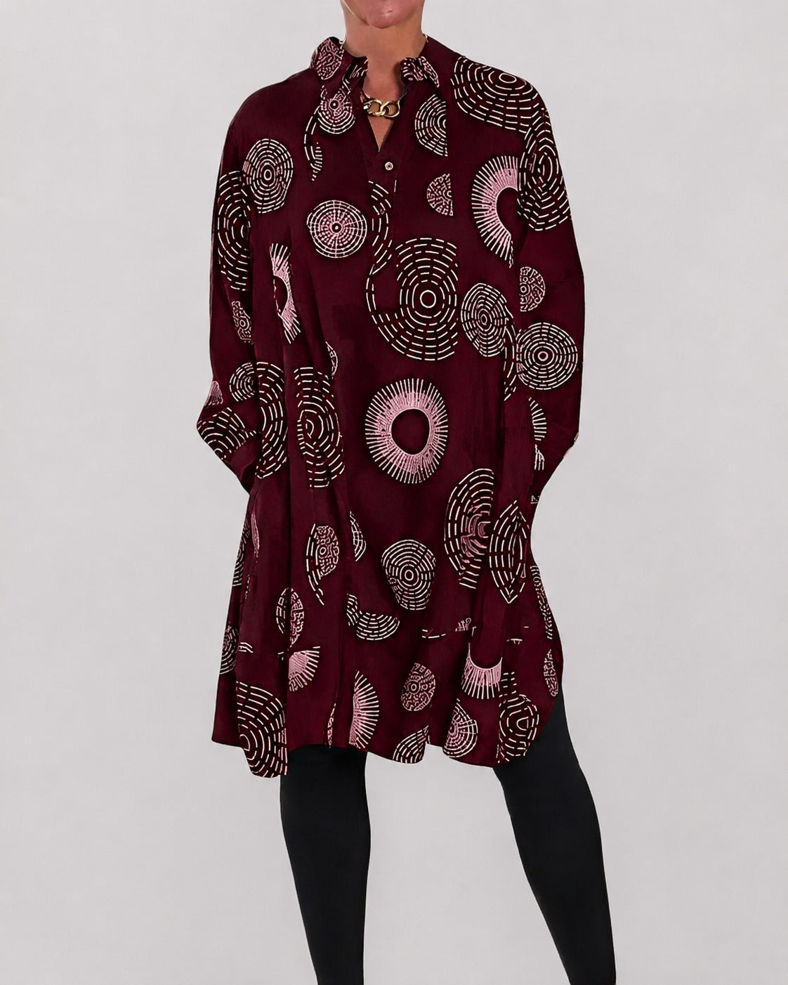 Lacie - Legeres Kleid mit Kragendetail