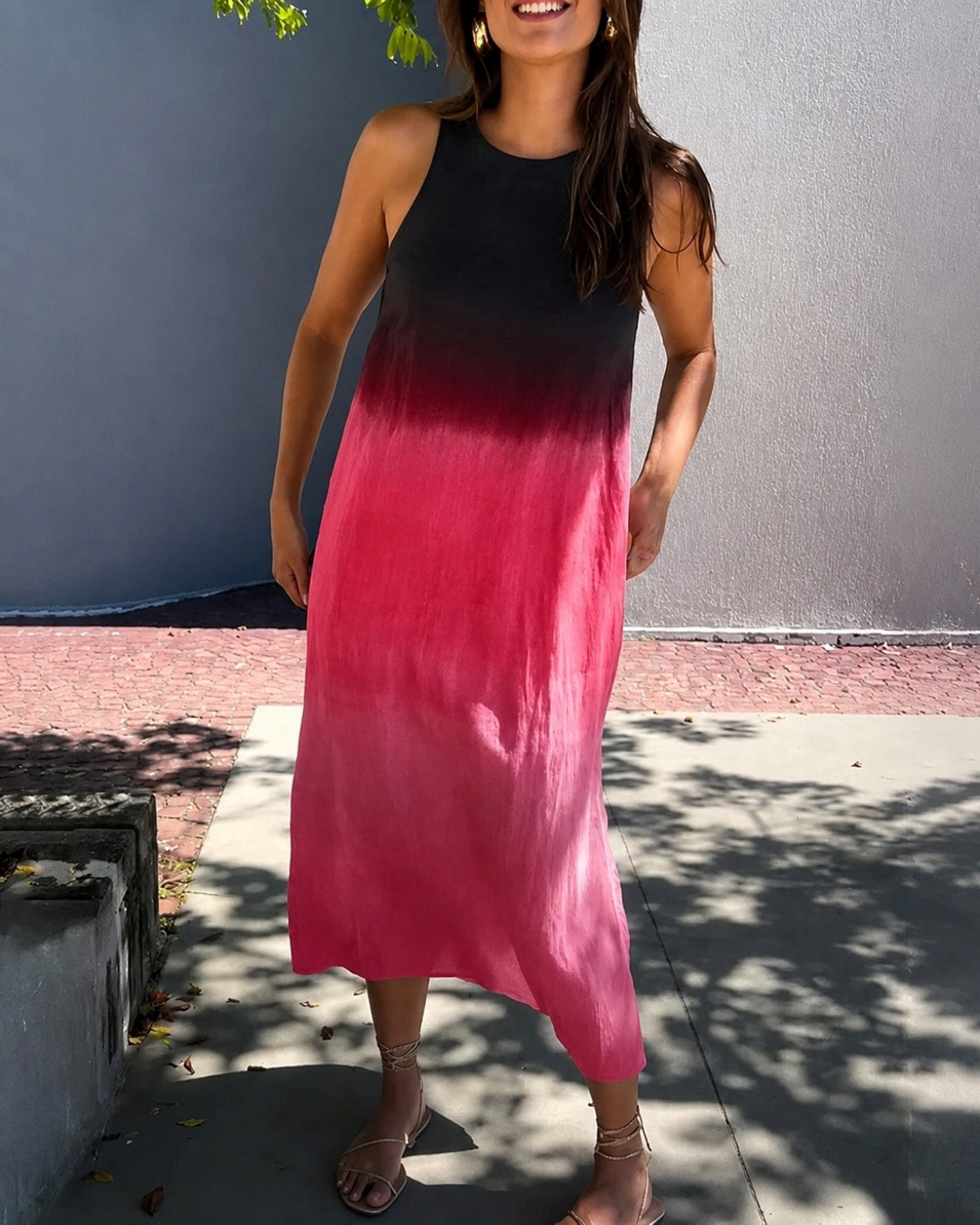 Katrina - Stilvolles ärmelloses Kleid
