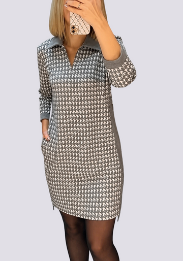 Saskia - Stilvolles Minikleid mit Revers