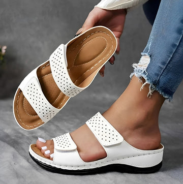 Lauren - Bequeme durchbrochene Sandalen