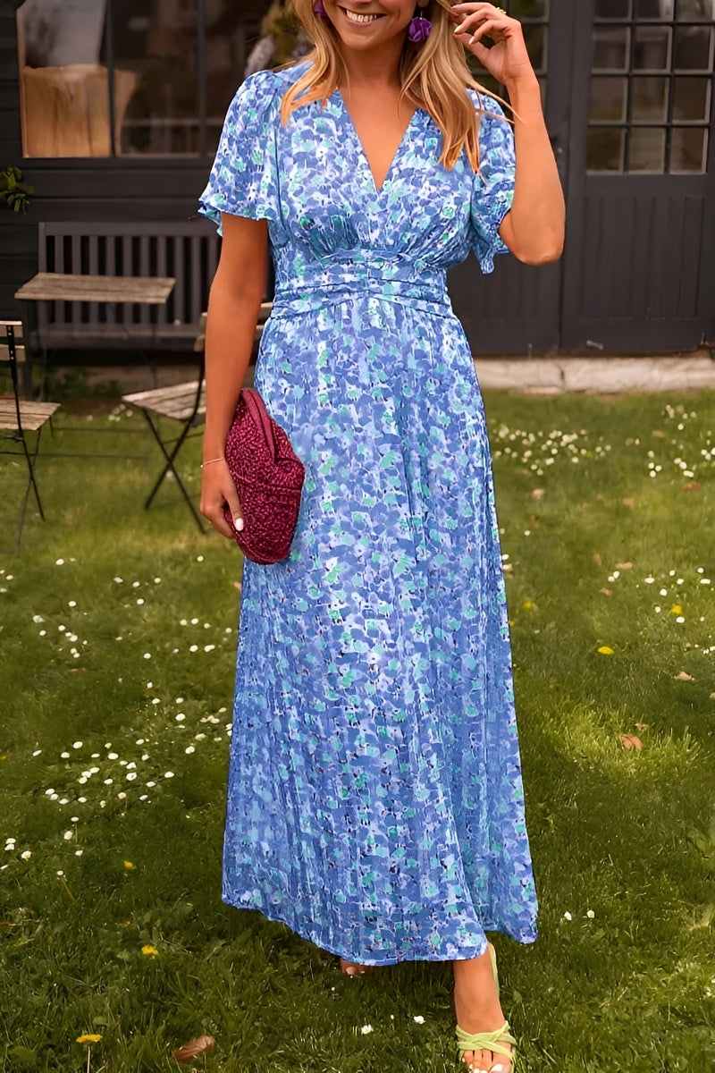 Jermaine - Weit geschnittenes Maxikleid