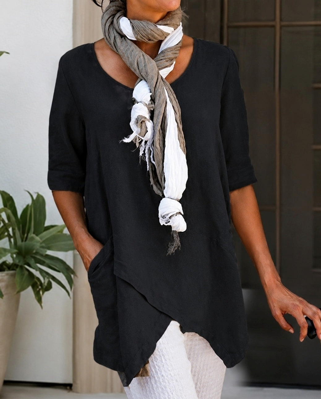 Chanelle - Bequemes Lockeres Top