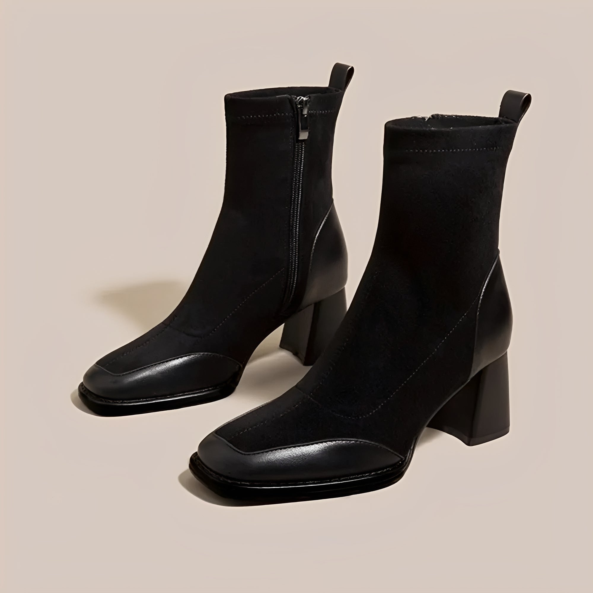 Linda - Bequeme Plateau-Boots